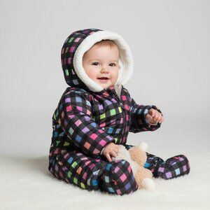 Roxy Baby 1 piece Snowsuits size 6-12 months